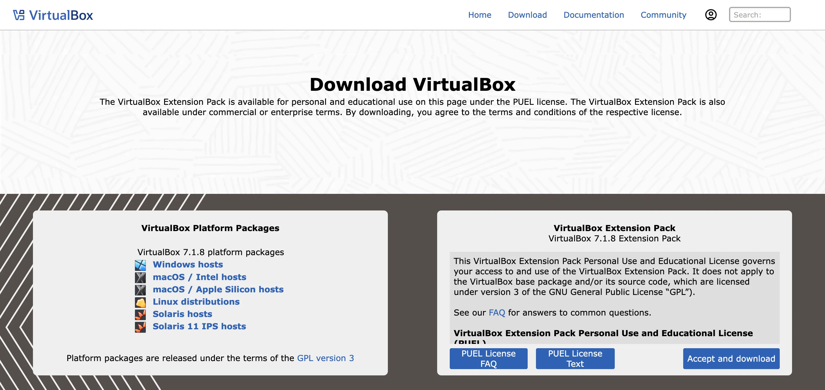 Tải xuống gói cài đặt VirtualBox cho các thiết bị Mac chip Apple Silicon