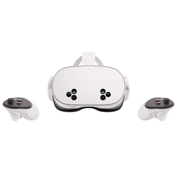 Thiết bị thực tế ảo Meta Quest 3S cùng tay cầm điều khiển