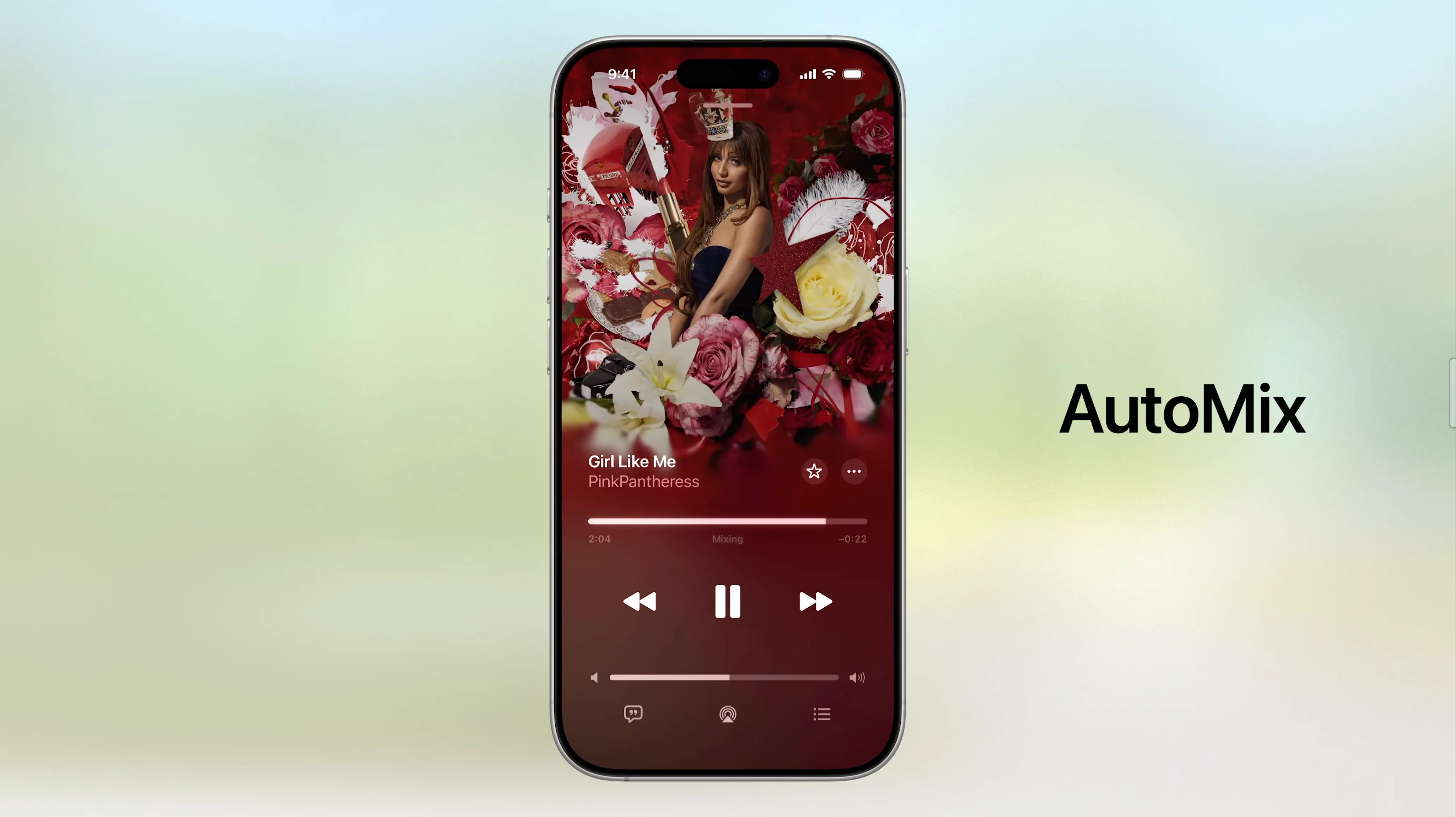 Tính năng Automix của Apple Music trên iOS 26.