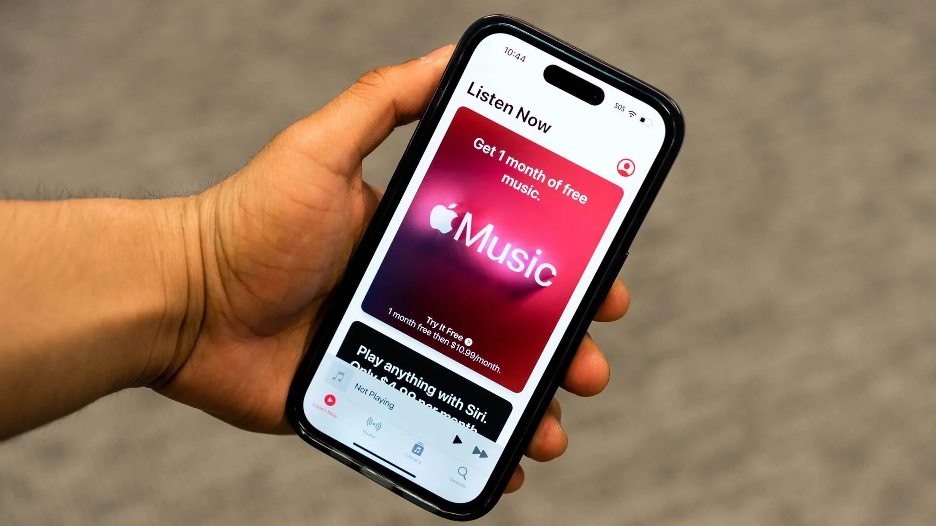 Trải nghiệm nghe nhạc cá nhân hóa trên Apple Music cho tài khoản trẻ em.