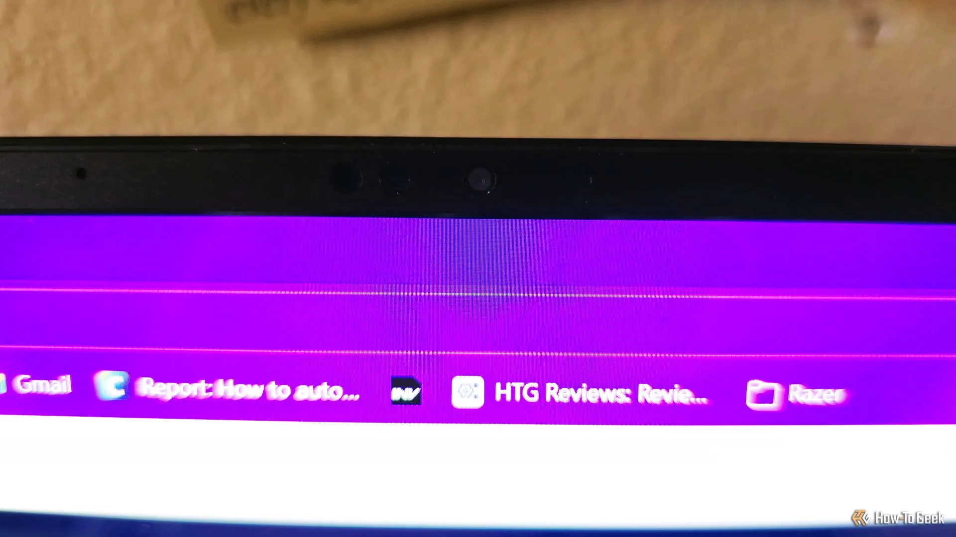 Webcam trên laptop gaming Razer Blade 16 2025